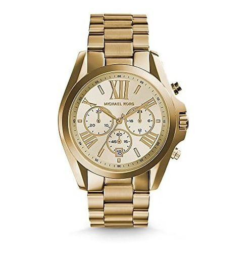 Reloj Michael Kors Bradshaw Para Mujer En Tono Dorado Mk5605