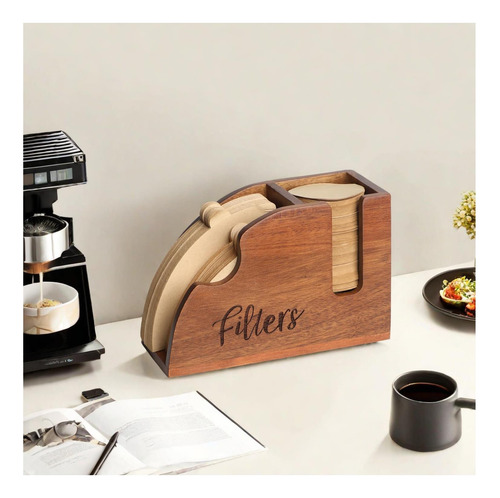 Soporte De Filtro De Café De Madera De Lbemey Acacia V60 01