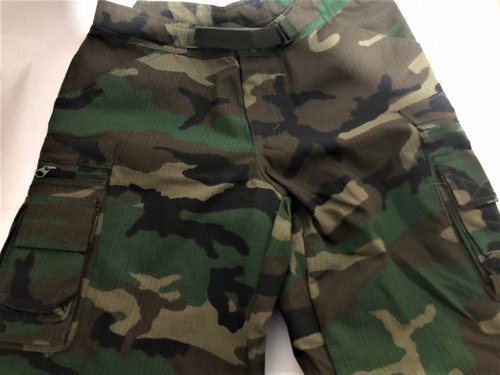 Pantalón Rip Stop Táctico Camuflado Selva