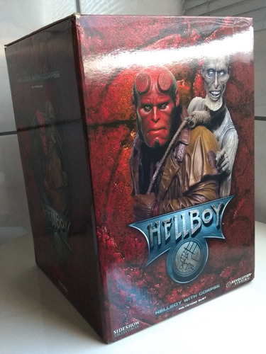 Hellboy With Corpse - Busto Sideshow Collectibles (30cm)