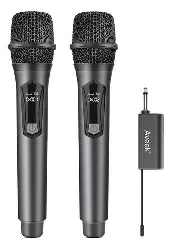 Tonor Micrófonos Inalámbricos,karaoke Dual Uhf.