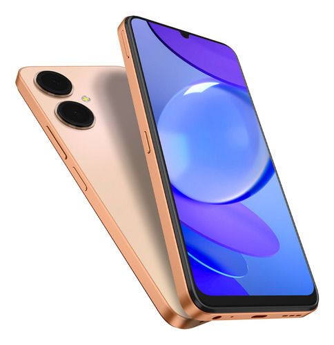 Blu G64 Dual 4g 256 Gb Naranja 4 Gb Ram (+10 Gb Ram Virtual) Naranja Claro