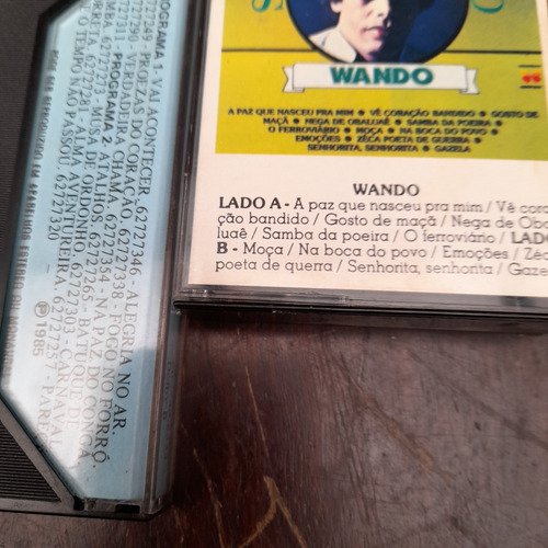 Imagem 9 de 10 de Fita Cassete K7 9 Unidades Samba Mpb Originais Bom Estado