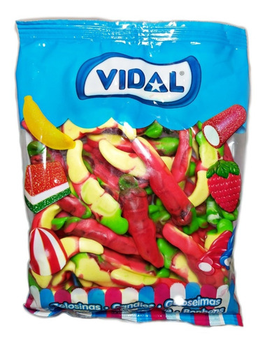 Gomas, Importados Marca Vidal Chiles Re - Kg a $509