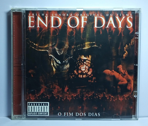 Trilha Sonora End Of Days Cd Nac Guns N Roses Eminem Korn (Usado)
