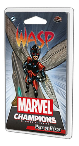 Marvel Champions Pack Wasp 60 Cartas Español - Edge