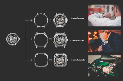 Reloj Ciga Design M-series Magician Automático Titanium