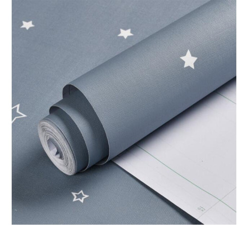 Papel Adhesivo Niños Empapelar Paredes Estrellas Colores Cel