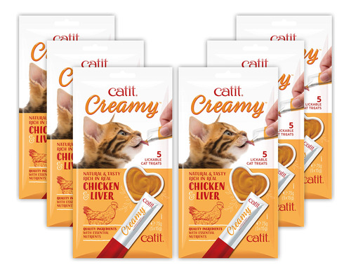 Catit Creamy - Paquetes Personalizados De Golosinas Para Gat