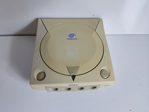 Carcaça Vídeo Game Dreamcast Tectoy Sega Console Logo Azul (Usado)