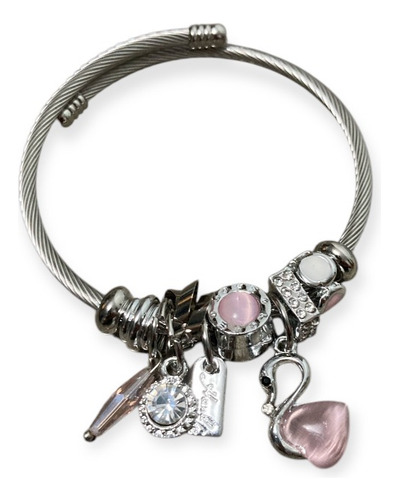 Pulsera De Acero Inoxidable Tipo Pandor Mod 2