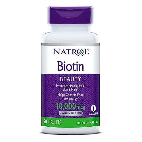 Biotina De Belleza Natrol 10000mcg, Suplemento 8458f