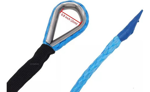 Cable De Cuerda Sintética Para Cabrestante De 15 Metros, 770
