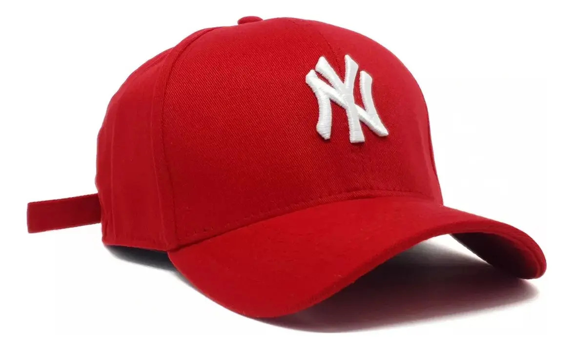 Boné Ny New York Blogueira Unissex Masculino Feminino &dx Cor Vermelho Tamanho Único