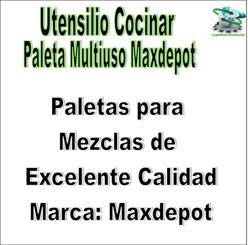 Set (2) Utensilio Cocinar Paleta Multiuso Maxdepot