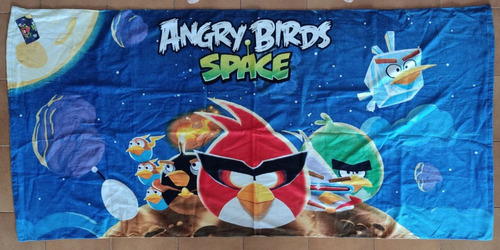 Toallas / Paños Grande Cannon Algodon Angry Birds