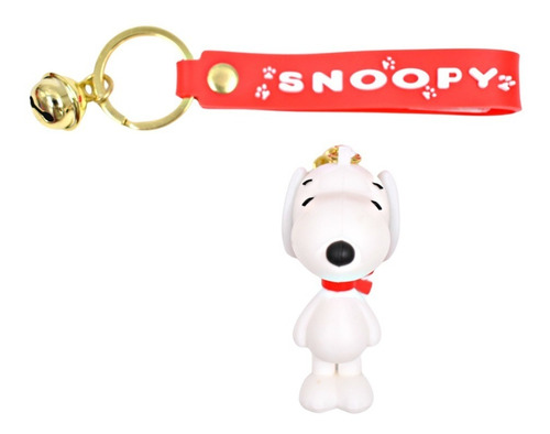 Llavero De Snoopy Silicona 