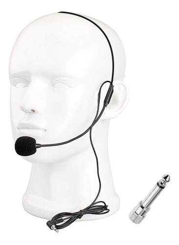 Microfone Headset De Cabeça P2/p10 Cabo 4 Metros - Skypix