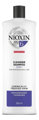 Nioxin 6 Shampoo Cleanser Sist 6  1000ml