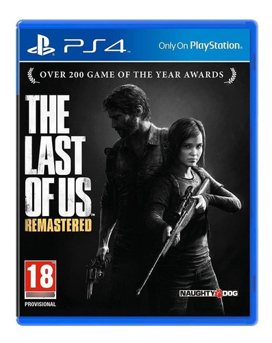 The Last Of Us Remastered Ps4 Usado Mídia Física Capa Azul