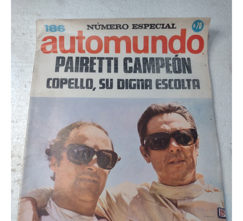 Revista Automundo  Nº186 Noviembre 1968 