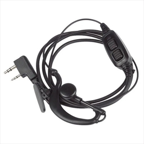 Imagen 2 de 5 de Manos Libres Con Doble Ptt Para Portátil Baofeng Uv-82 Uv-8