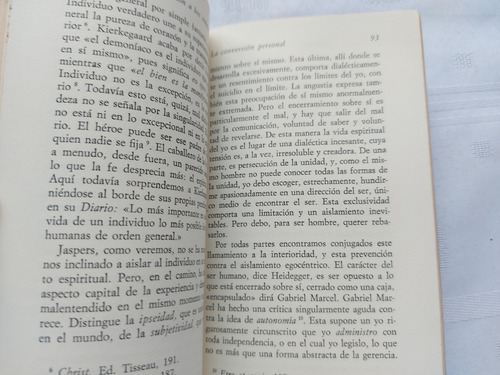 Introduccion A Los Exstencialismos - Emmanuel Mounier 1967 (Usado)