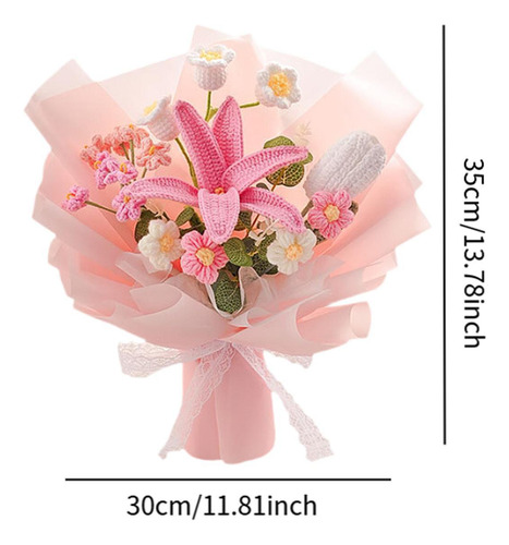 De Flores De Flor De Crochet, Flores Falsas De Tejido De