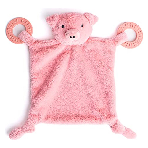 Teether Buddy  Soft, Plush Baby Lovey With Textured ...