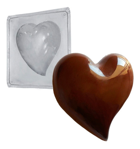 Imagem 1 de 1 de Forma Chocolate Ovo De Páscoa Coração