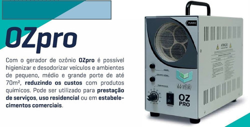 Imagem 1 de 2 de Máquina Geradora De Ozônio Para Ambientes