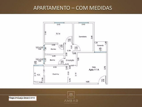 Imagem 3 de 25 de Venda - Apartamento - Jardim São Domingos - Americana - Sp - 2183