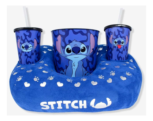 Almofada Kit Pipoca Stitch - Lilo & Stitch - Disney Original