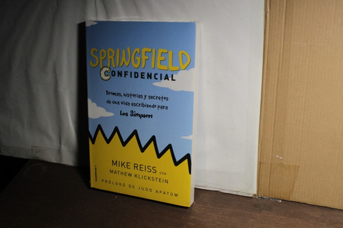 Libro Fisico Simpsons Springfield Confidencial Pasta Blanda