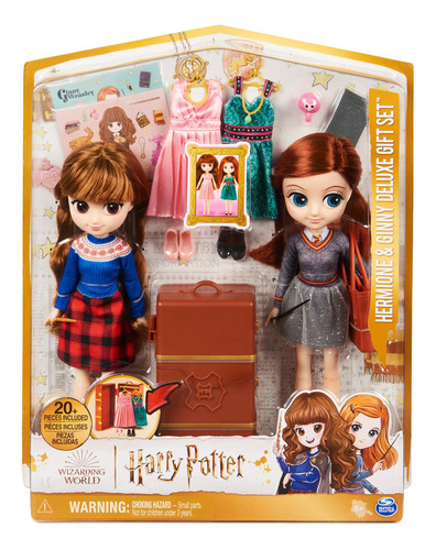 Wizarding World: Set De Muñecas De Hermione Y Ginny