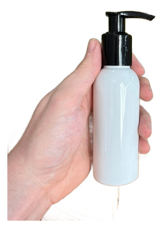 Frasco Pet 120ml Cilíndrico C/ Válvula Pump (20 Unidades)