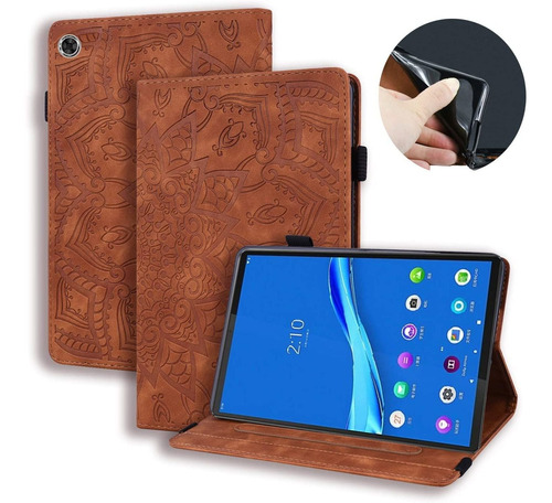 Funda Para Lenovo Tab M10 Plus (color Marron)