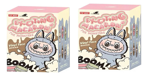 2 H Labubu Exciting Macaron The Monsters-colección Limitada