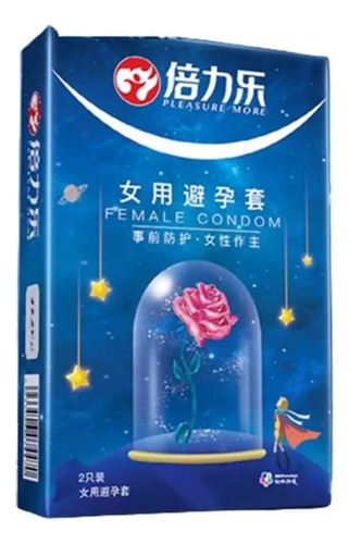 Preservativo Feminino Portátil De Látex T 2 Unidades