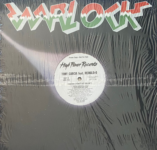 Tony Garcia Feat. Reinald-o - Forever - Single 12 Promo Copy Single (Usado)