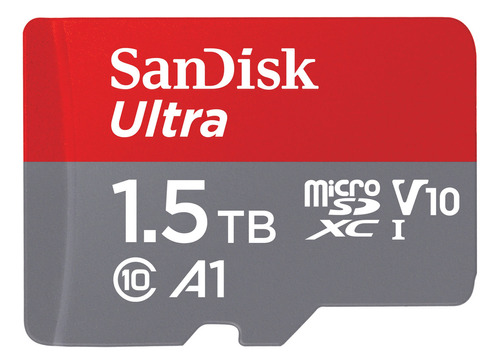 Tarjeta De Memoria Sandisk Sdsquac-1t50-gn6ma  Ultra Con Adaptador Sd 1.5 Tb