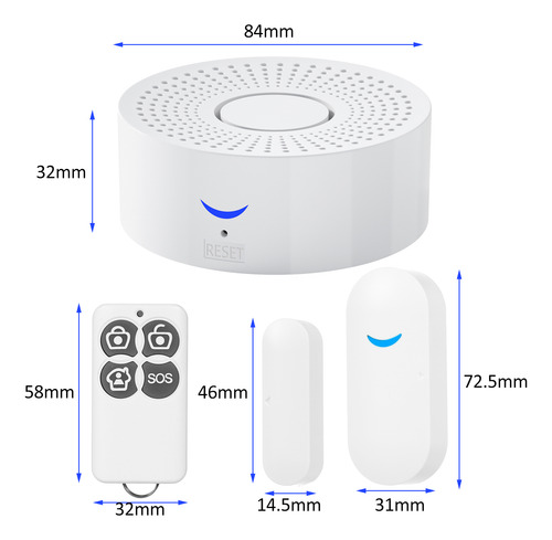 Sistema Inteligente De Alarma De Seguridad Para Puertas/vent