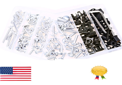 74pcs Japonés Motocicletas Sportbikes Carenado Pernos Sujeta