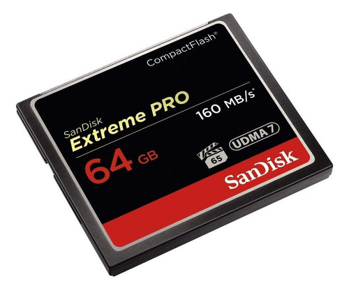 Compactflash Sandisk Extreme Pro Card 64gb Usado