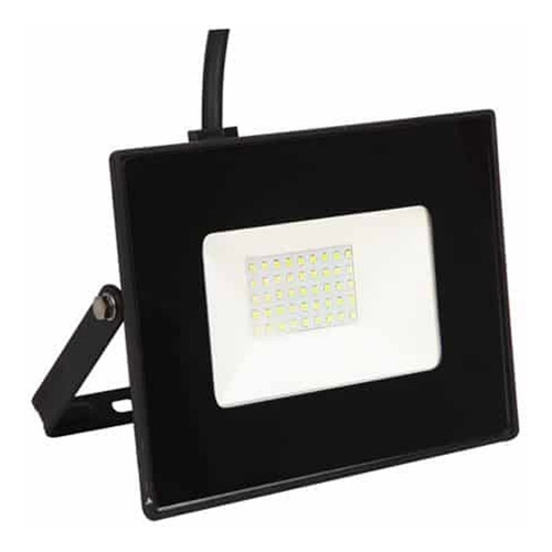 Foco Proyector De Area Led Reflector Exterior 50w Sec Cálido