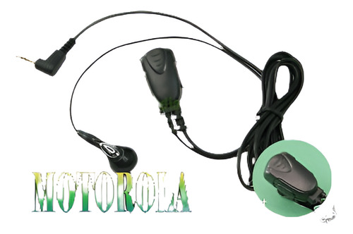 4-072mt 2 Cable Auricular Con Botón Ptt Para Fv300, T6500