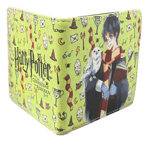 Billetera De Harry Potter Anime Estampada