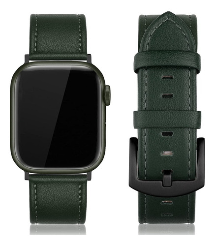 Correa Cuero Edimens Compatible C/ Apple Watch Ultra 49mm Ve