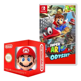 Super Mario Odyssey Nintendo Switch Y Taza 5