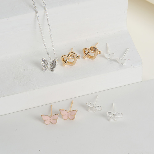 Set De Regalo N Para Mujer, Pendientes, Cadena Y Colgante Ne